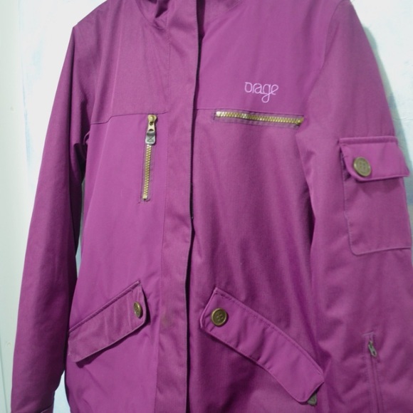 Orange Bala Ski & Snowboard Jacket - Picture 1 of 4